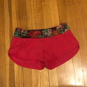 Lululemon speed shorts